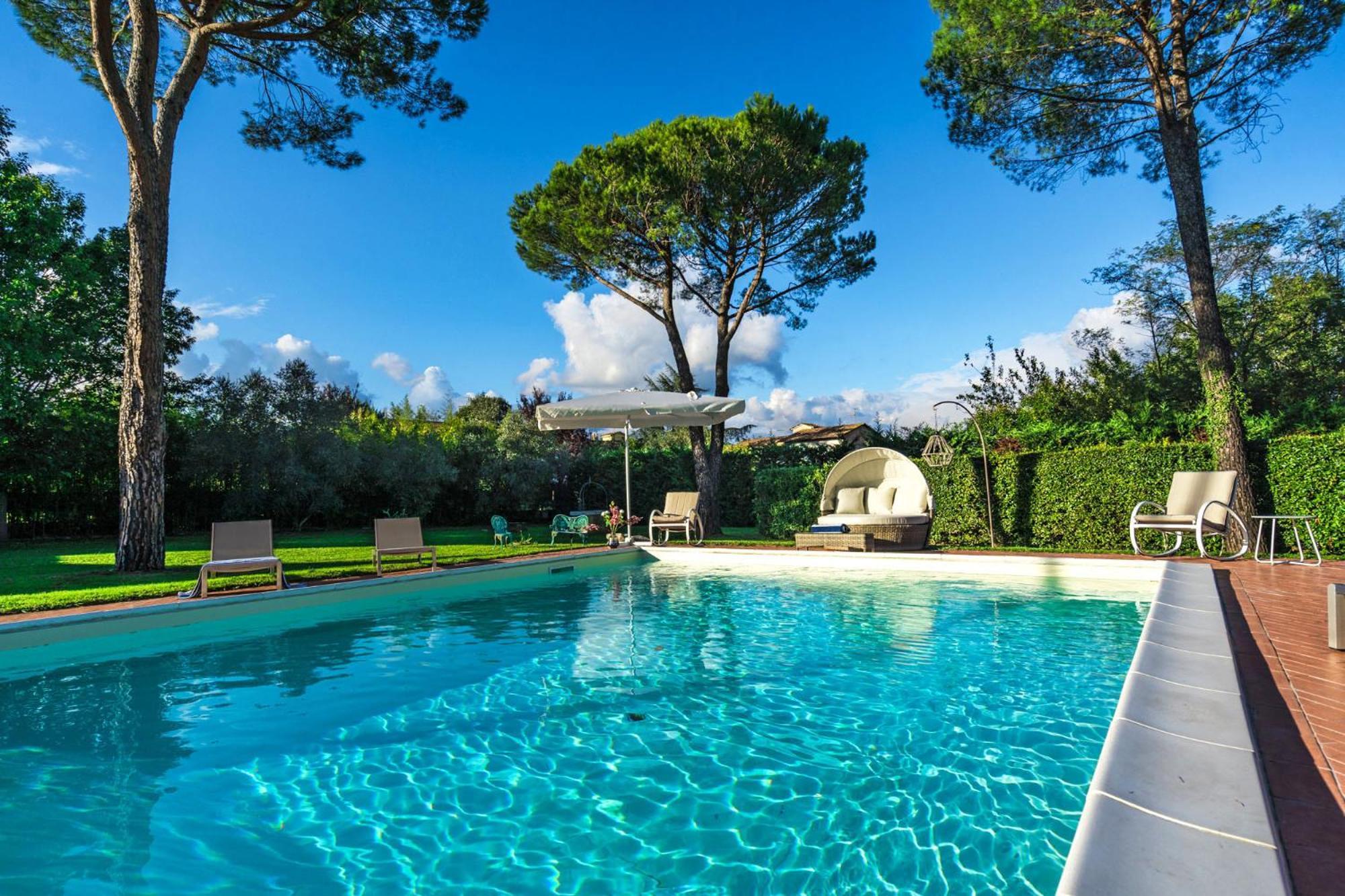 Villa Ines Charme Near Lucca Altopascio Exterior foto